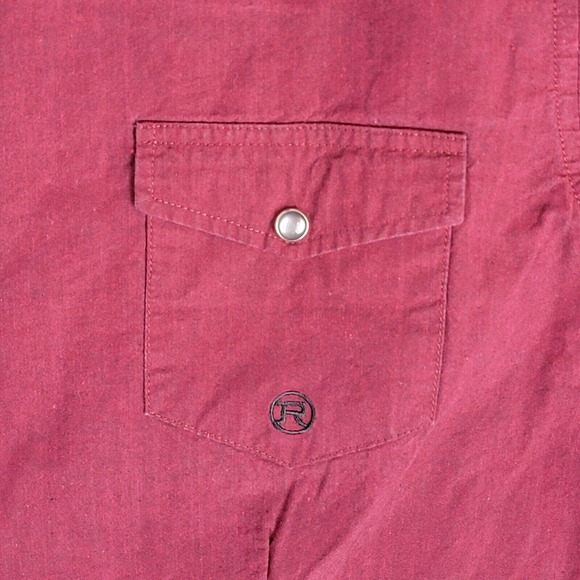 Roper Womens Top Size Large Collared Pearl Snap Up Long Sleeve - Picture 5 of 9